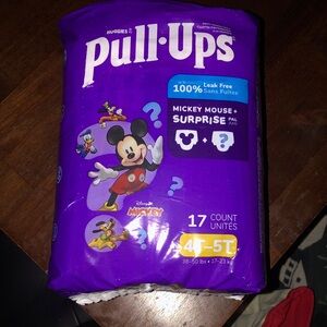 Pull-Ups 17 Training Pants Size 4T-5T NWT